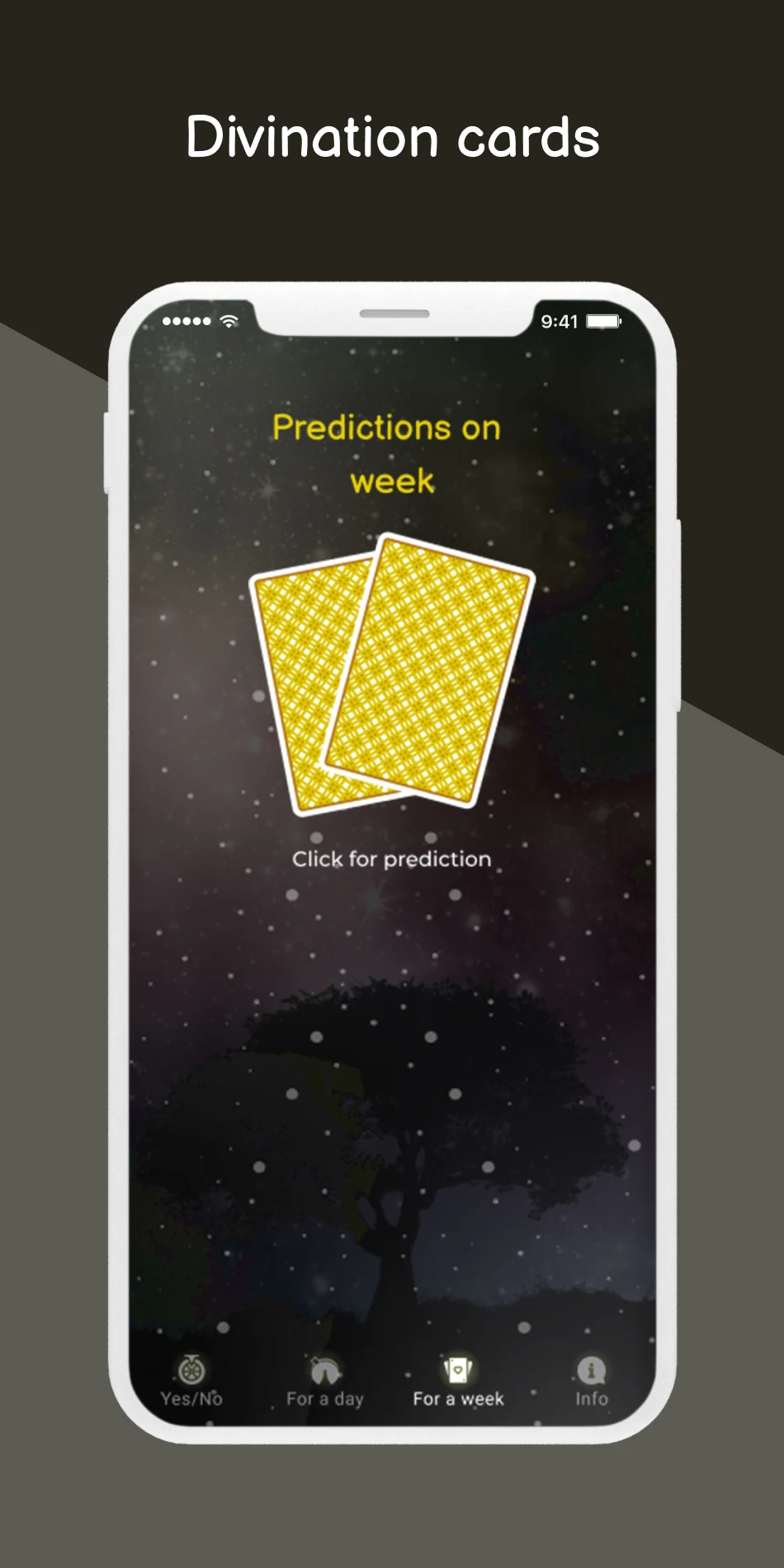 Fortune telling yes or no screenshot