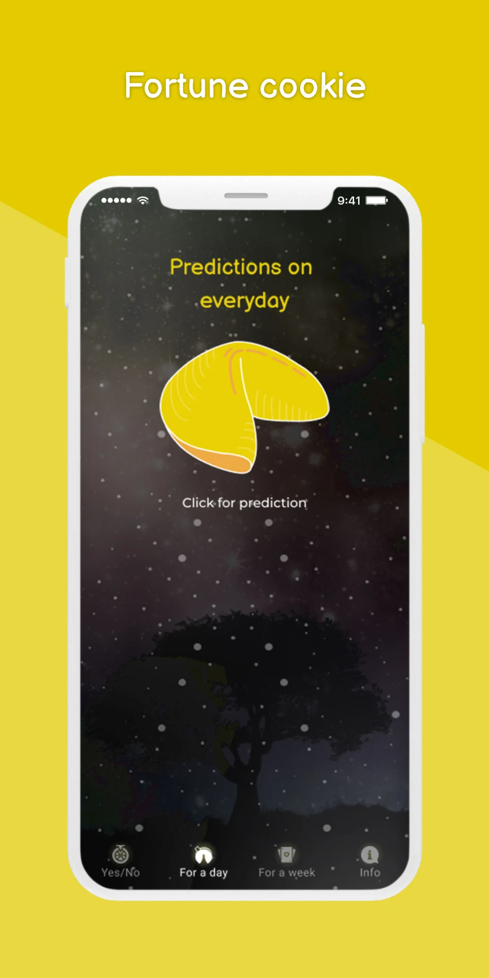 Fortune telling yes or no screenshot